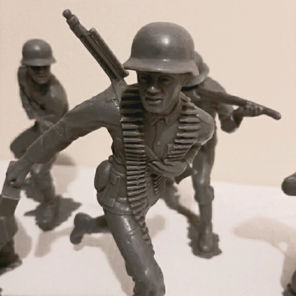 1963 Louis Marx Toy Soldiers vintage - Picture 4 of 5